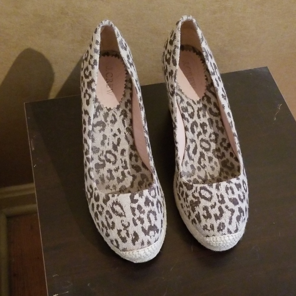 J. Crew Wedge Espadrilles